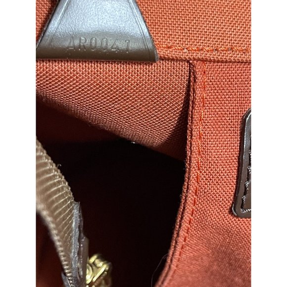 LOUIS VUITTON France 15" Damier Travel Compact Duffle Carryall Cabin Size Bag - Picture 7 of 12